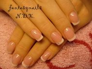 Best Nails - Szolíd fr épített kh porci flitterrel